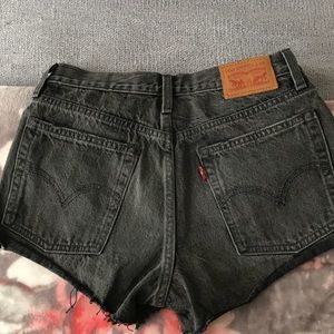 Levi’s high waisted shorts